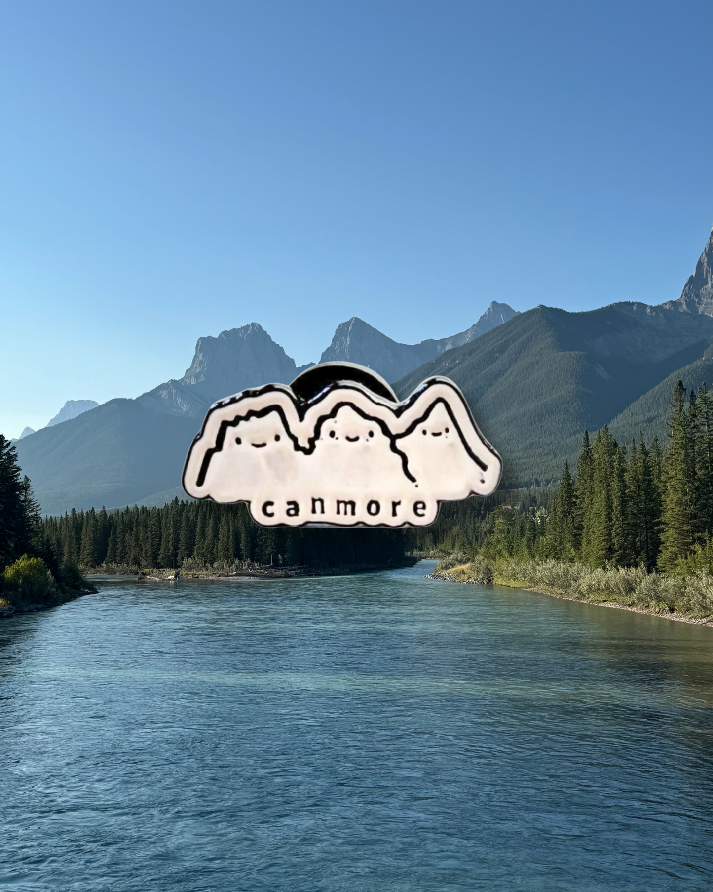 The Three Sisters Pin Badge