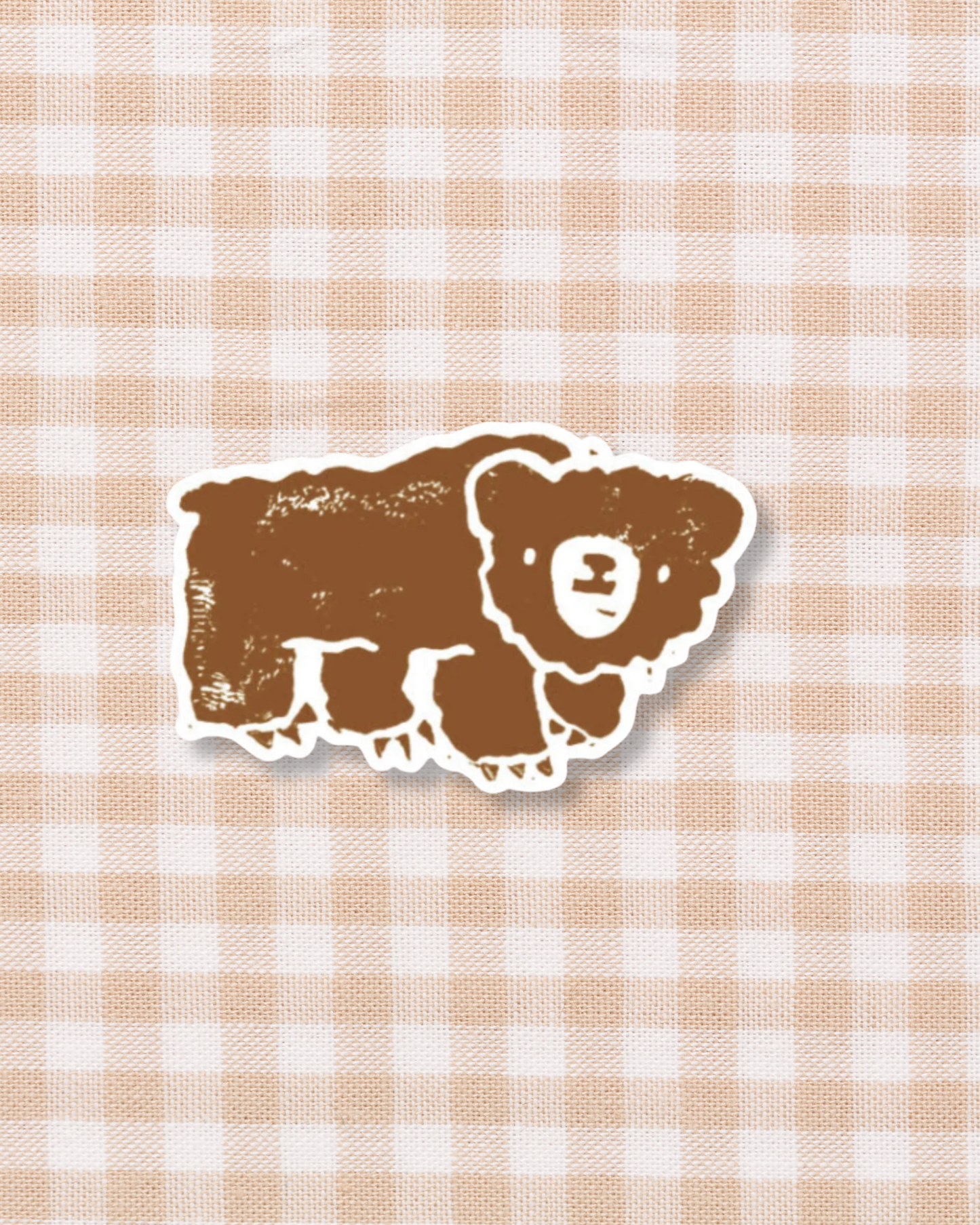 Grizzly Bear Sticker