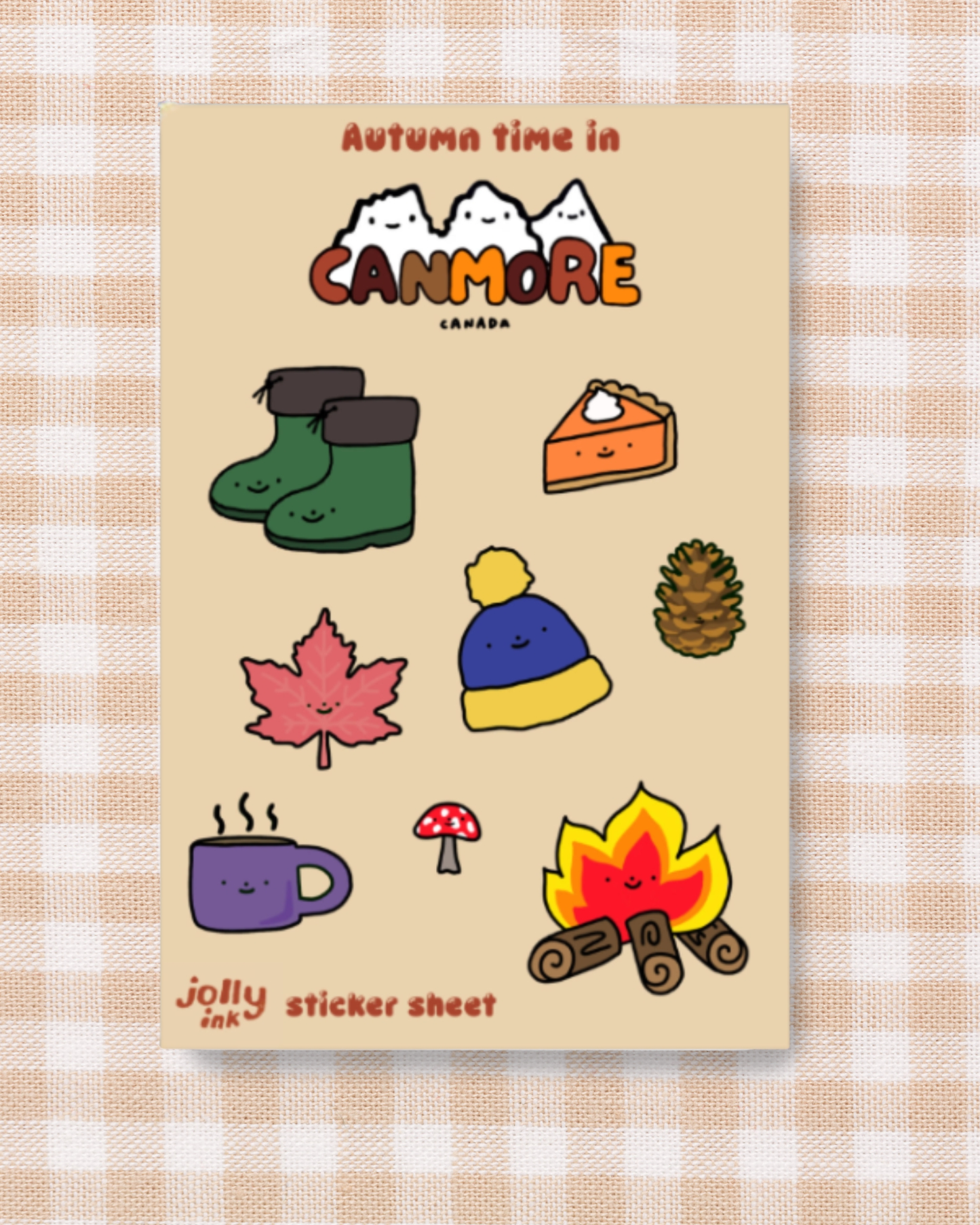 Autumn Sticker Sheet