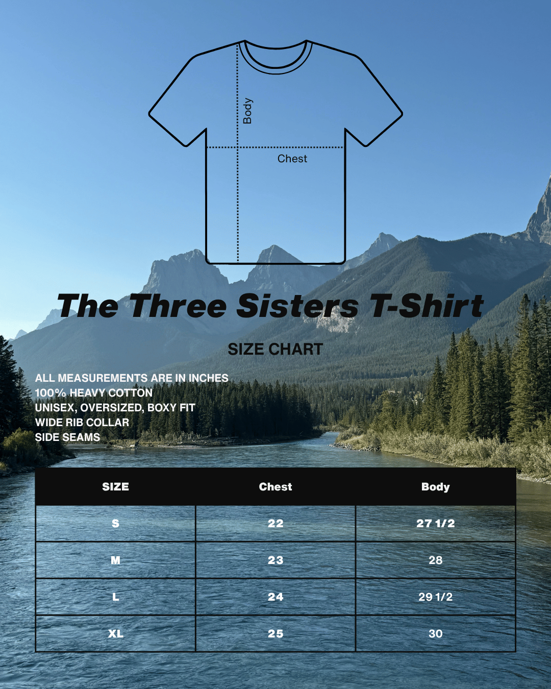 The Three Sisters Embroidered T-Shirt White
