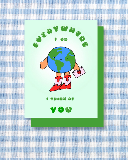 Everywhere I Go Card