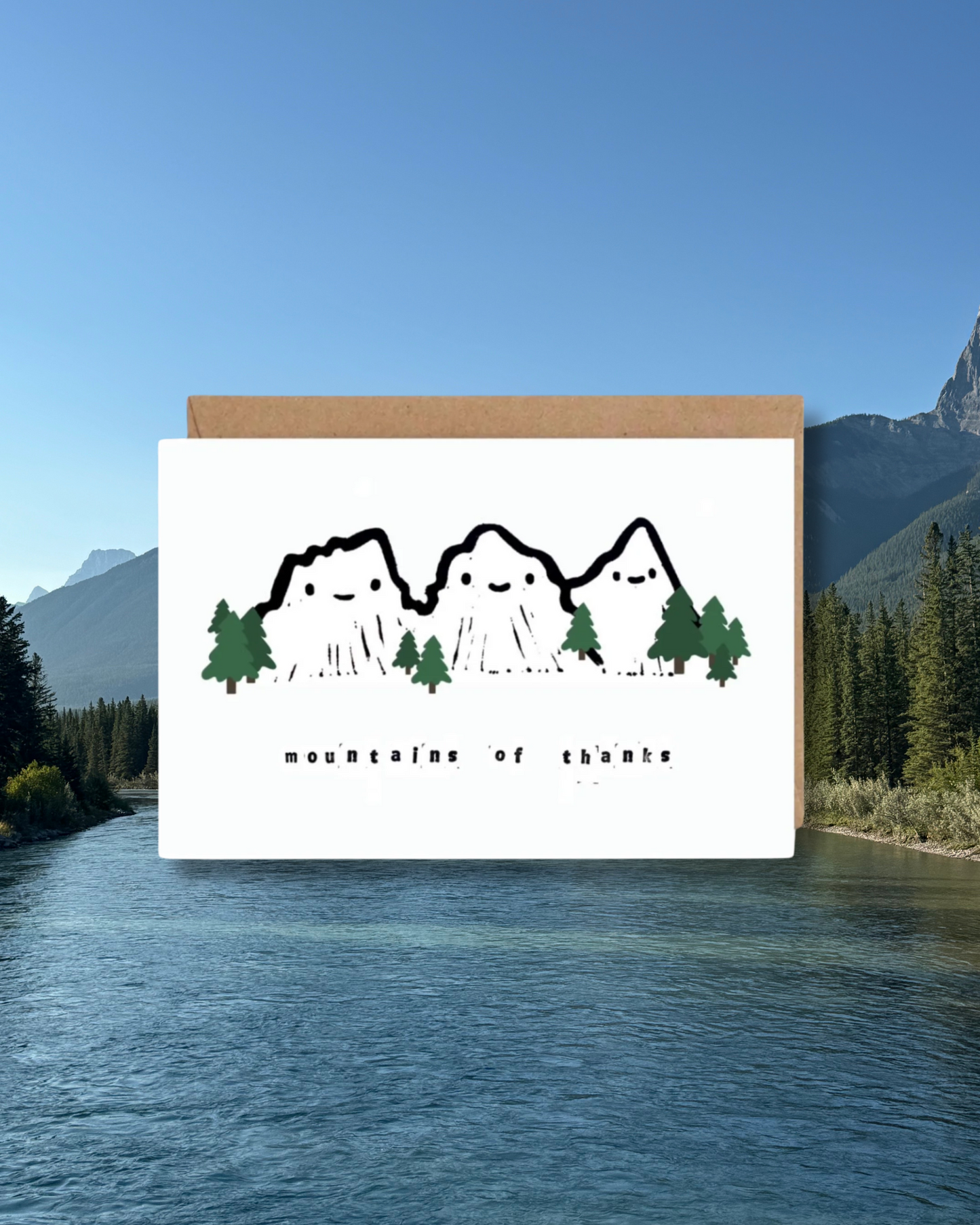 The Mountains Of Thanks Three Sisters Card