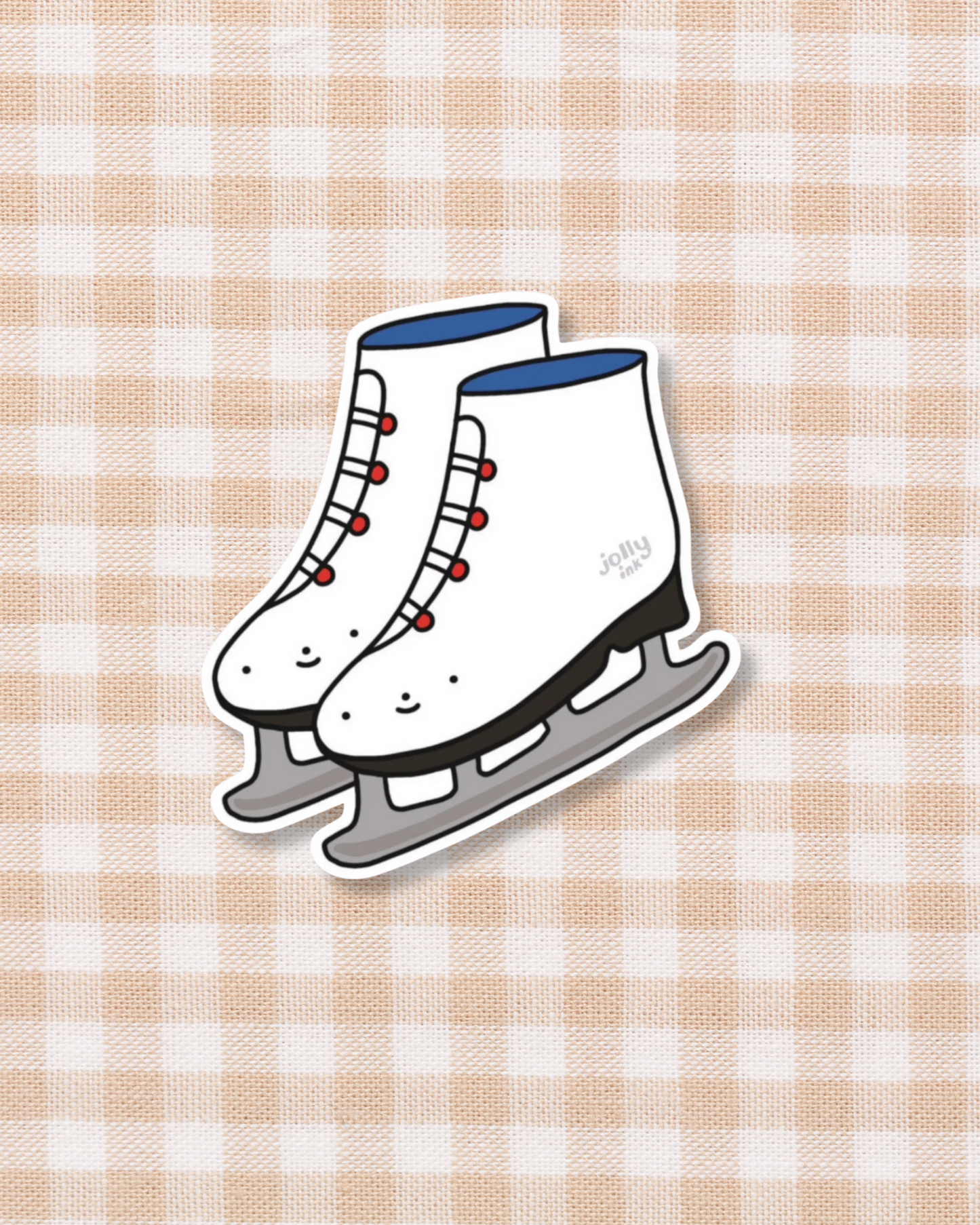 Ice Skate Sticker