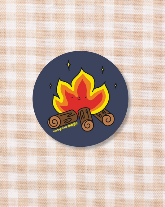 Campfire Magic Sticker