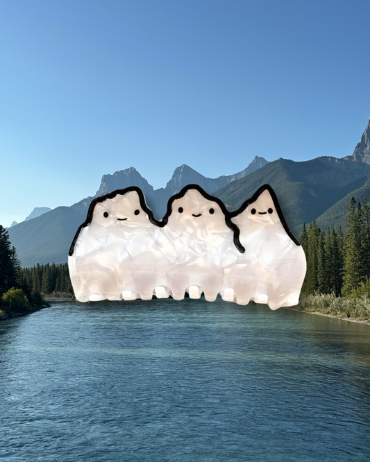 The Three Sisters Hair Claw Clip