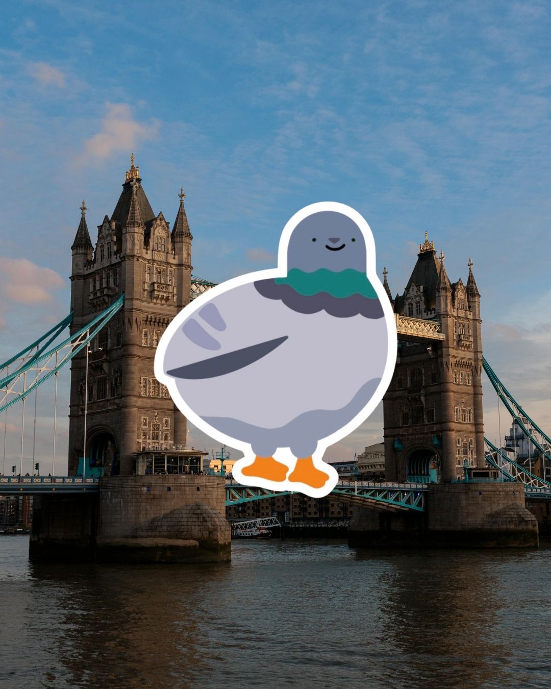 London Pigeon Magnet