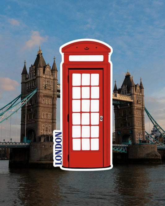 London Telephone Box Magnet