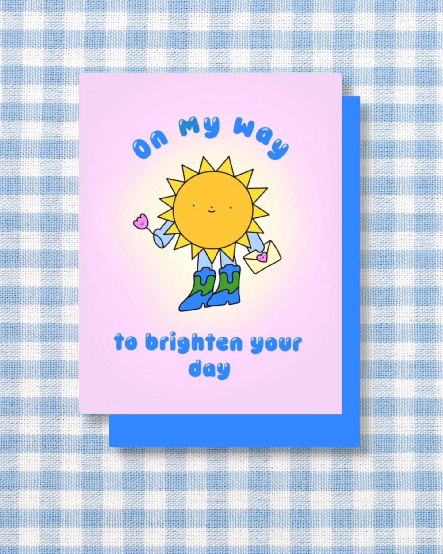 On My Way Card