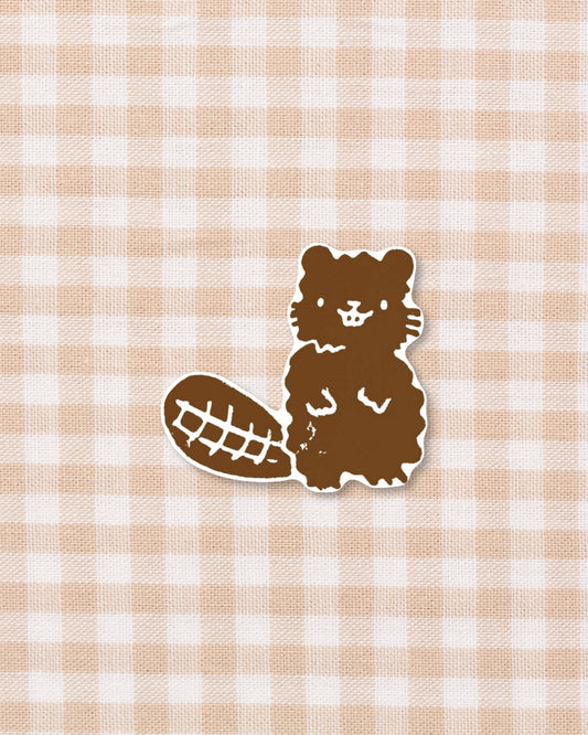 Beaver Sticker