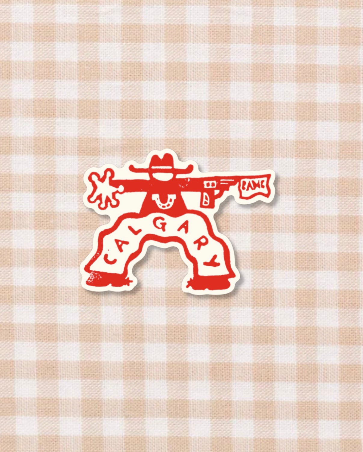 Calgary Western Sticker