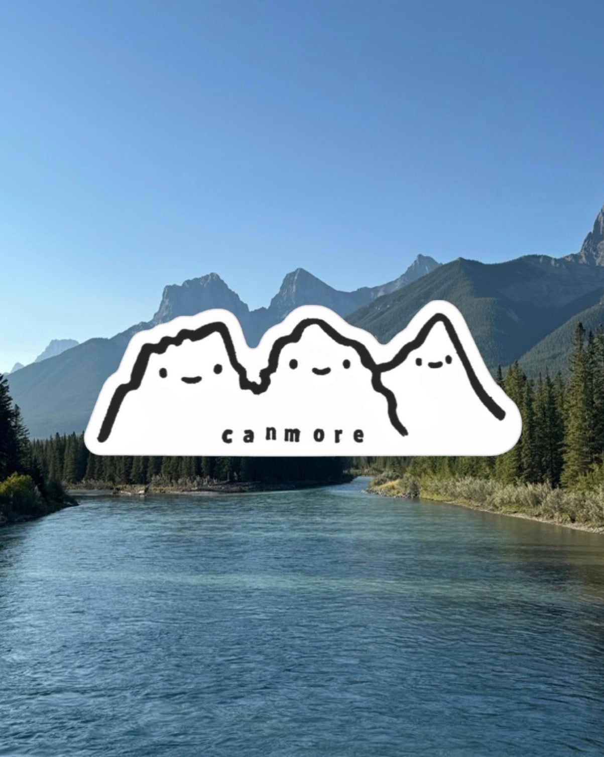 The Three Sisters Bumper Magnet