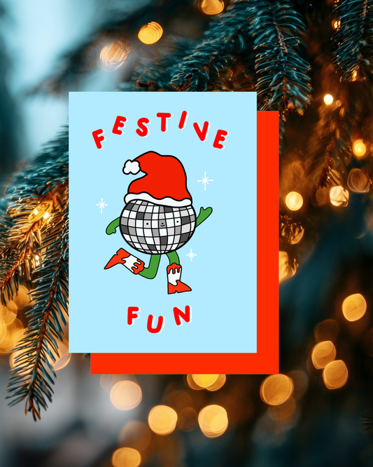 Festive Fun Mini Christmas Card