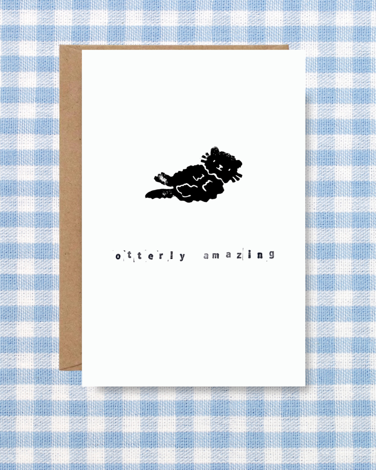 Otterly Amazing Card