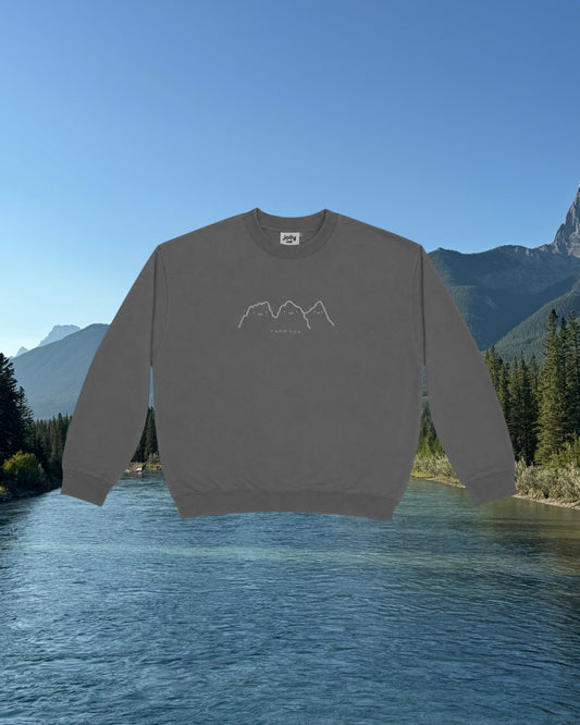 The Three Sisters Embroidered Sweatshirt
