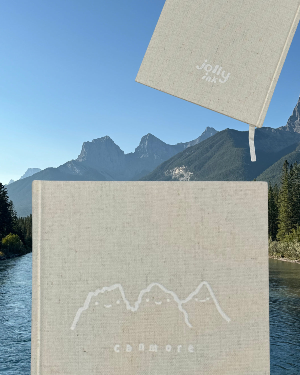 Three Sisters Linen Notebook