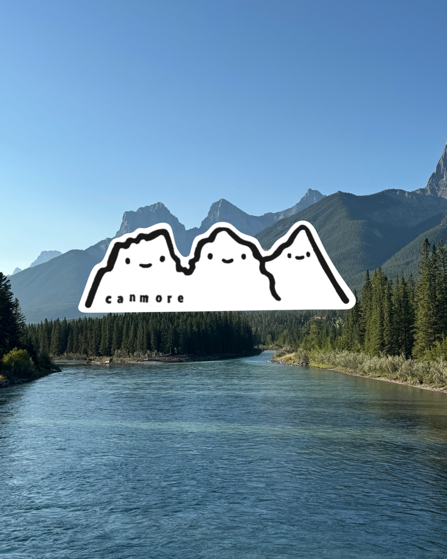 The Three Sisters Sticker