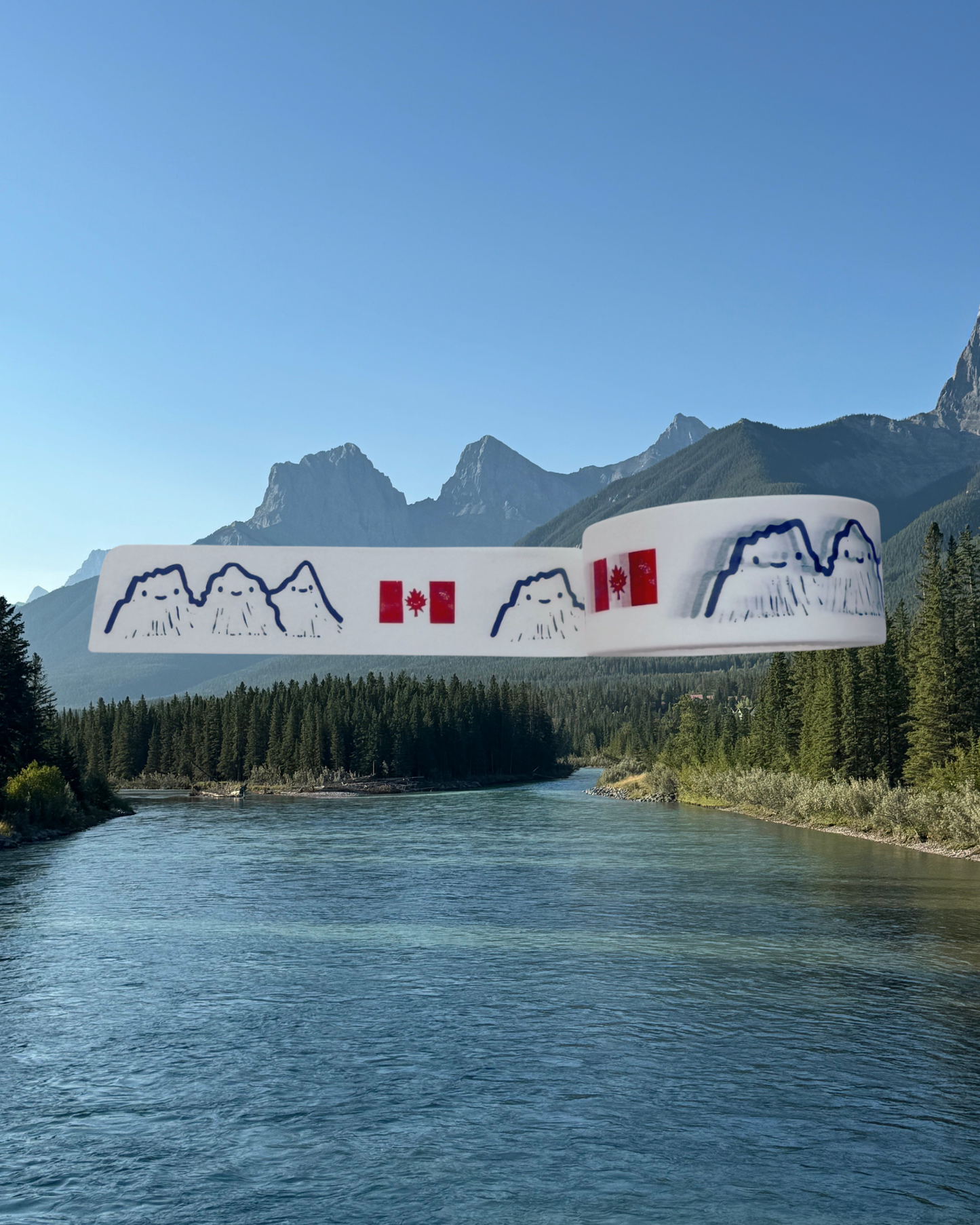 The Three Sisters Washi Tape White