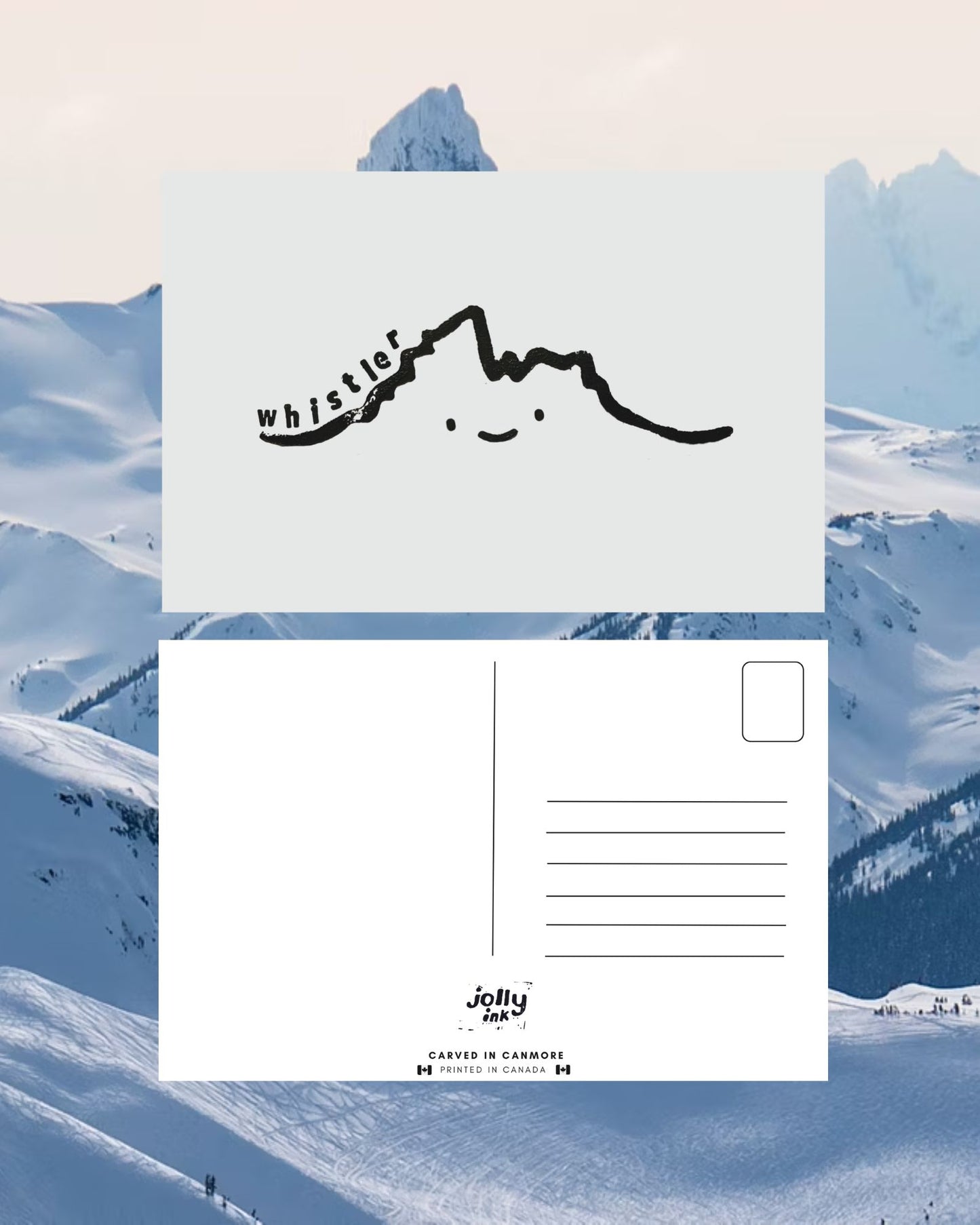 The Whistler Postcard
