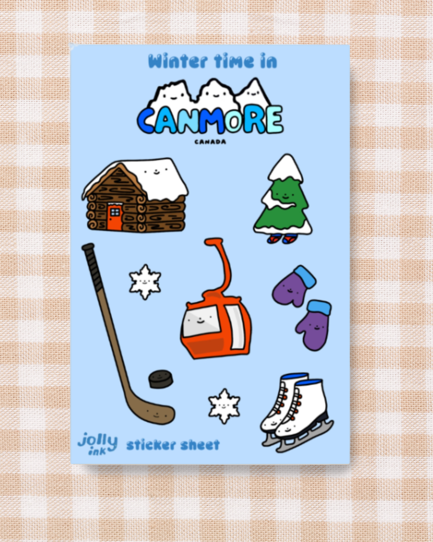 Winter Sticker Sheet